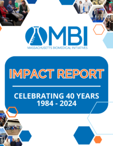 Cover page of MBI's 40th Anniversary Impact Report